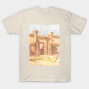 The Ptolemaic Pylon, Medinet Habu in Egypt T-Shirt